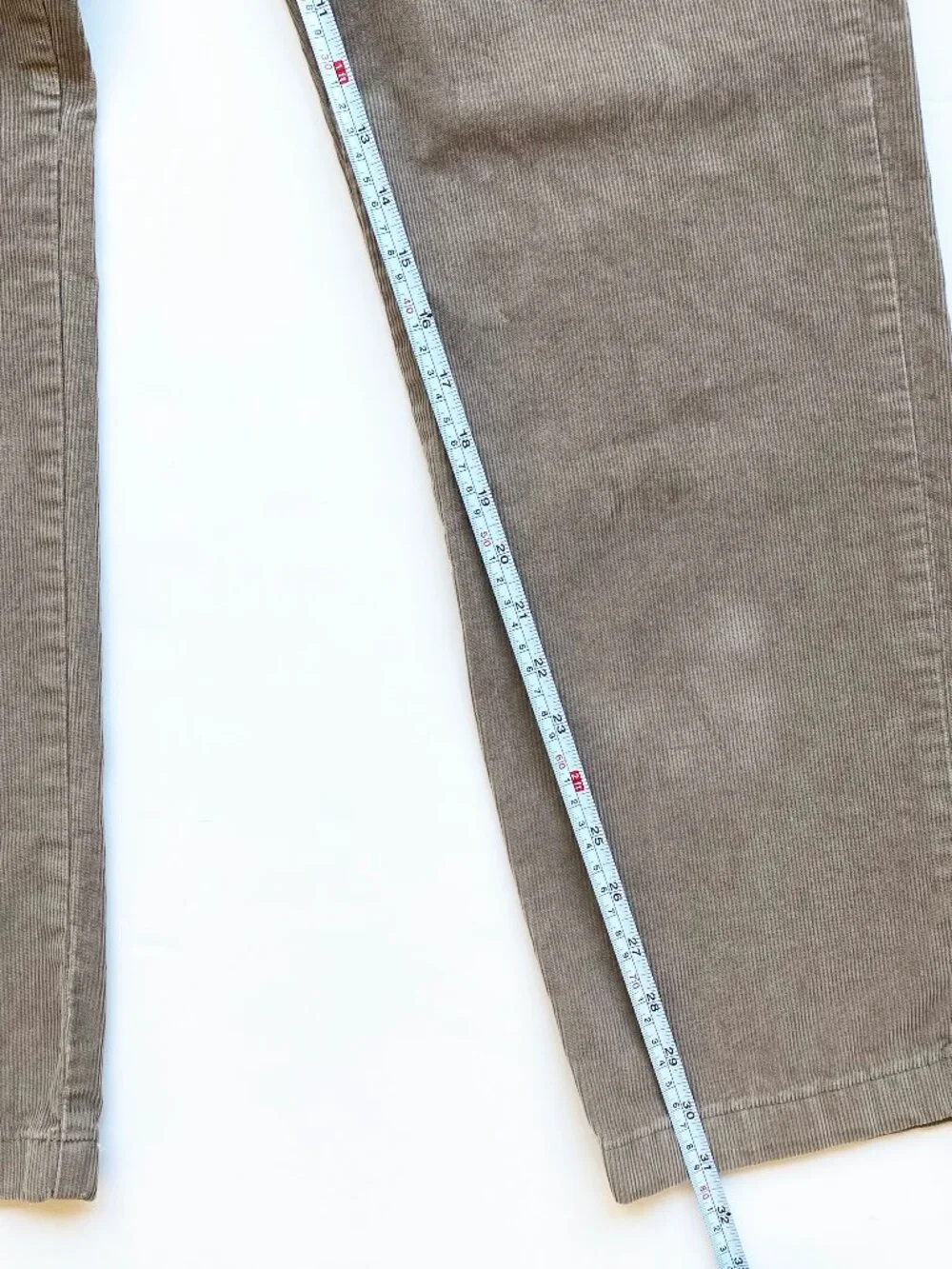 J.Crew Mens Brown Classic Fit Corduroy Pants 33x32